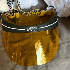 Christian Dior YELLOW Club Visor